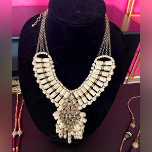 Chicos Ivory stone  necklace